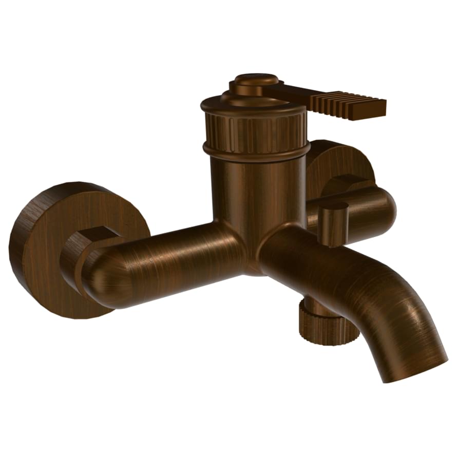 Плитка Remer Atelier Смеситель для ванны настенный ATELIER бронза масляная  поверхность матовая