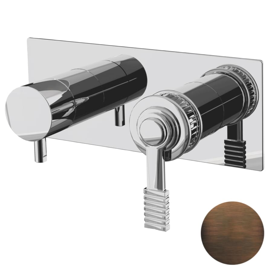 Плитка Remer Atelier Смеситель для душа ATELIER бронза масляная встраиваемый  поверхность матовая