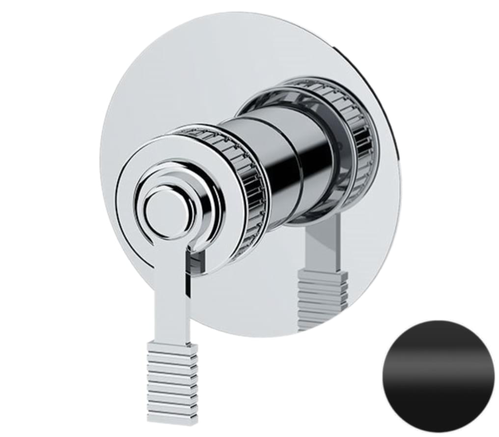 Плитка Remer Atelier Смеситель для душа на 1 выход ATELIER черный матовый  поверхность матовая