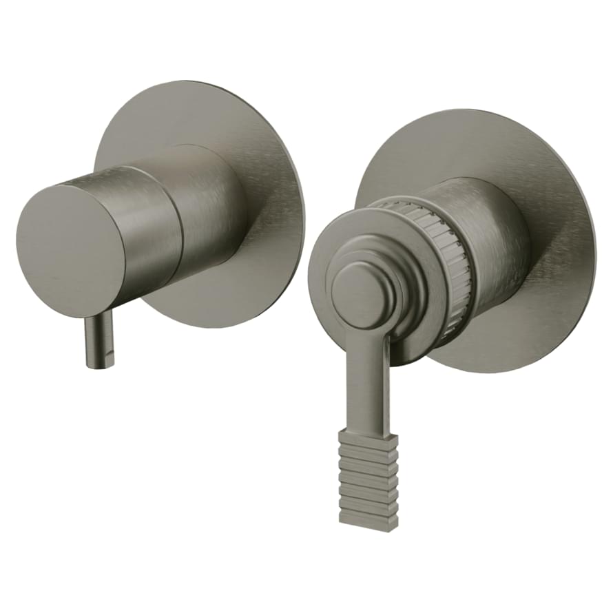 Плитка Remer Atelier Смеситель для душа округлый ATELIER сталь  поверхность матовая