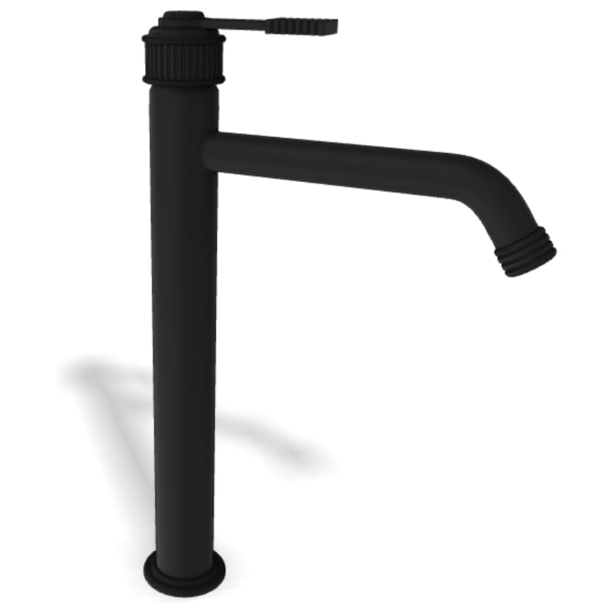 Плитка Remer Atelier Смеситель для раковины ATELIER высокий черный матовый  поверхность матовая