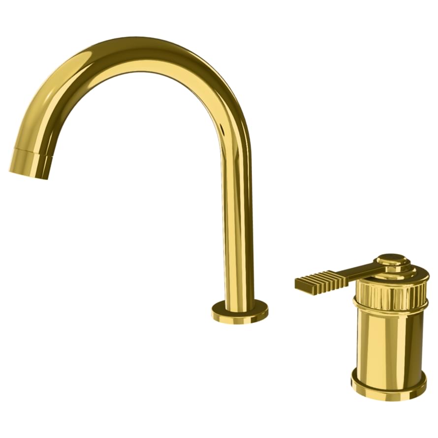 Плитка Remer Atelier Смеситель для раковины ATELIER золото глянцевое  поверхность глянец