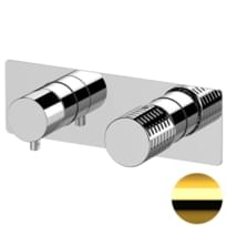 Плитка Remer Celebrity Встраиваемый квадратный смеситель для душа CELEBRITY золото глянцевое поверхность глянец