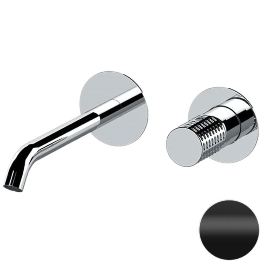 Плитка Remer Celebrity Встраиваемый смеситель для раковины CELEBRITY черный матовый  поверхность матовая