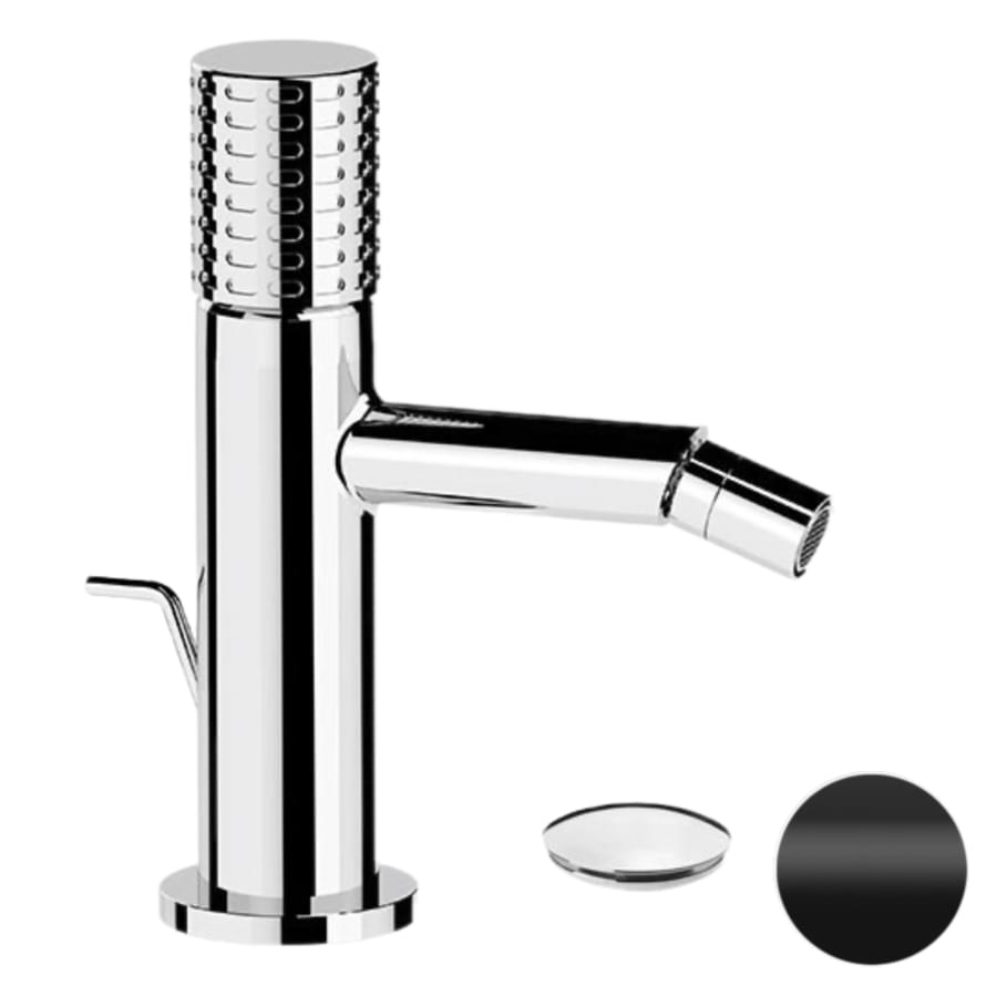 Плитка Remer Celebrity Смеситель для биде CELEBRITY черный матовый  поверхность матовая