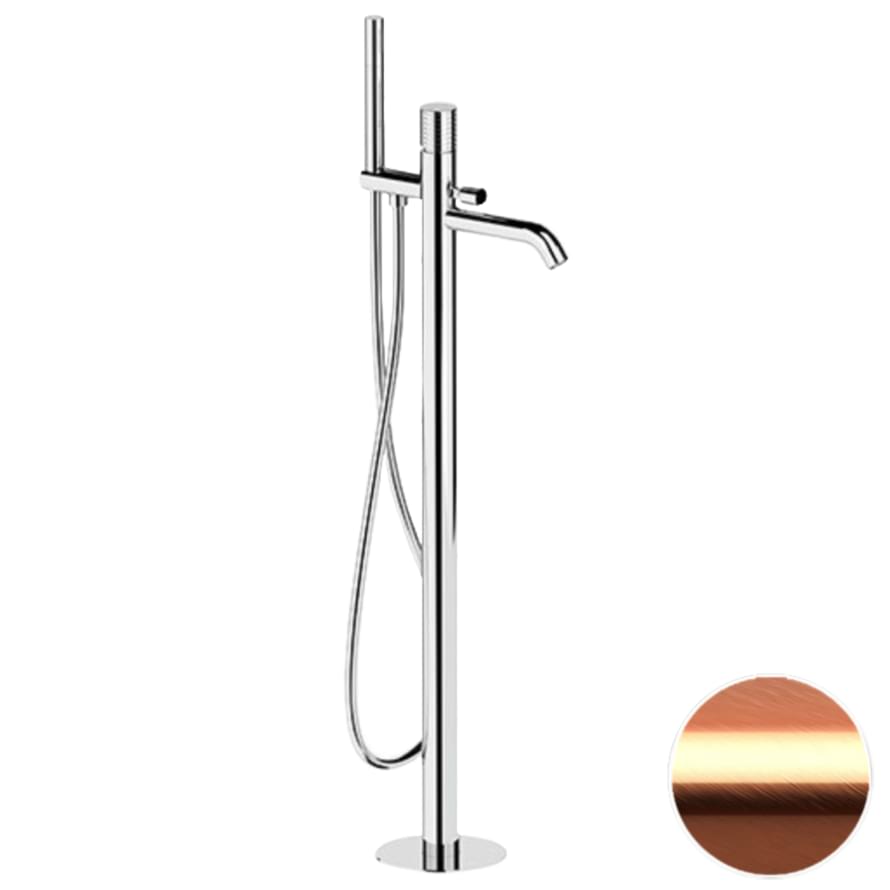 Плитка Remer Celebrity Смеситель для ванны CELEBRITY медь брашированная  поверхность брашированная