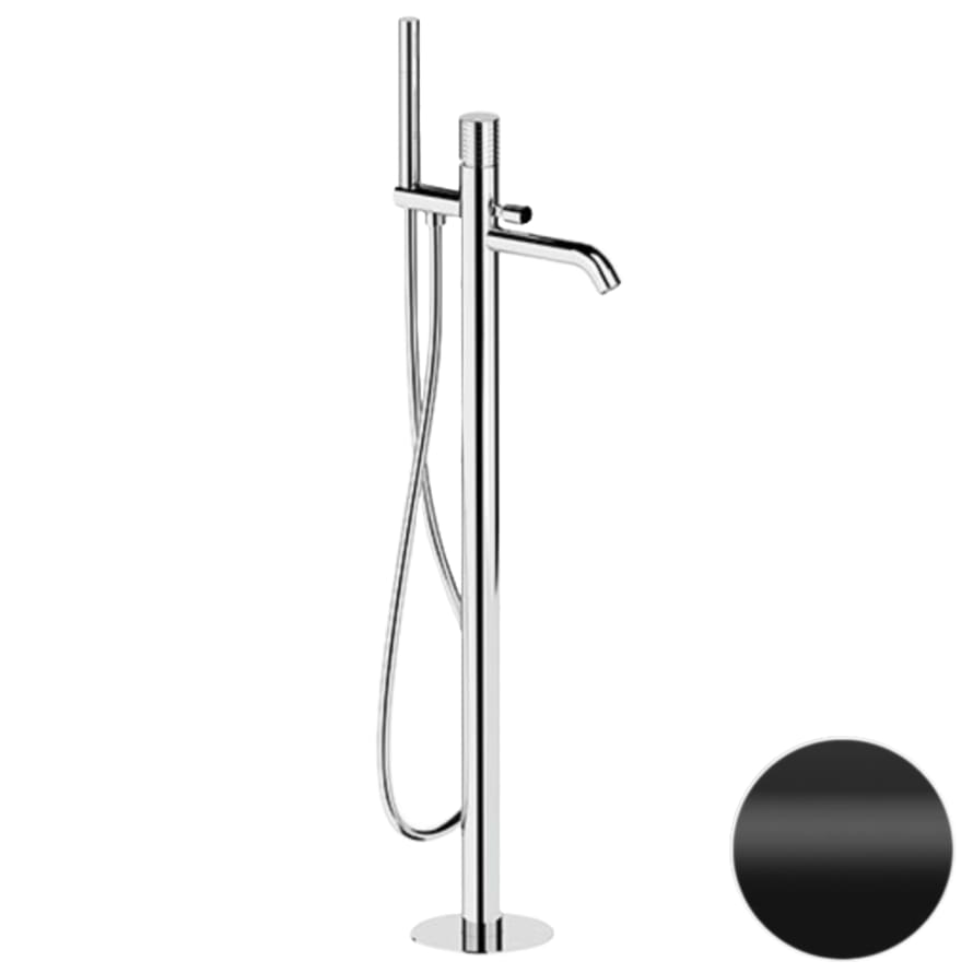 Плитка Remer Celebrity Смеситель для ванны CELEBRITY черный матовый  поверхность матовая