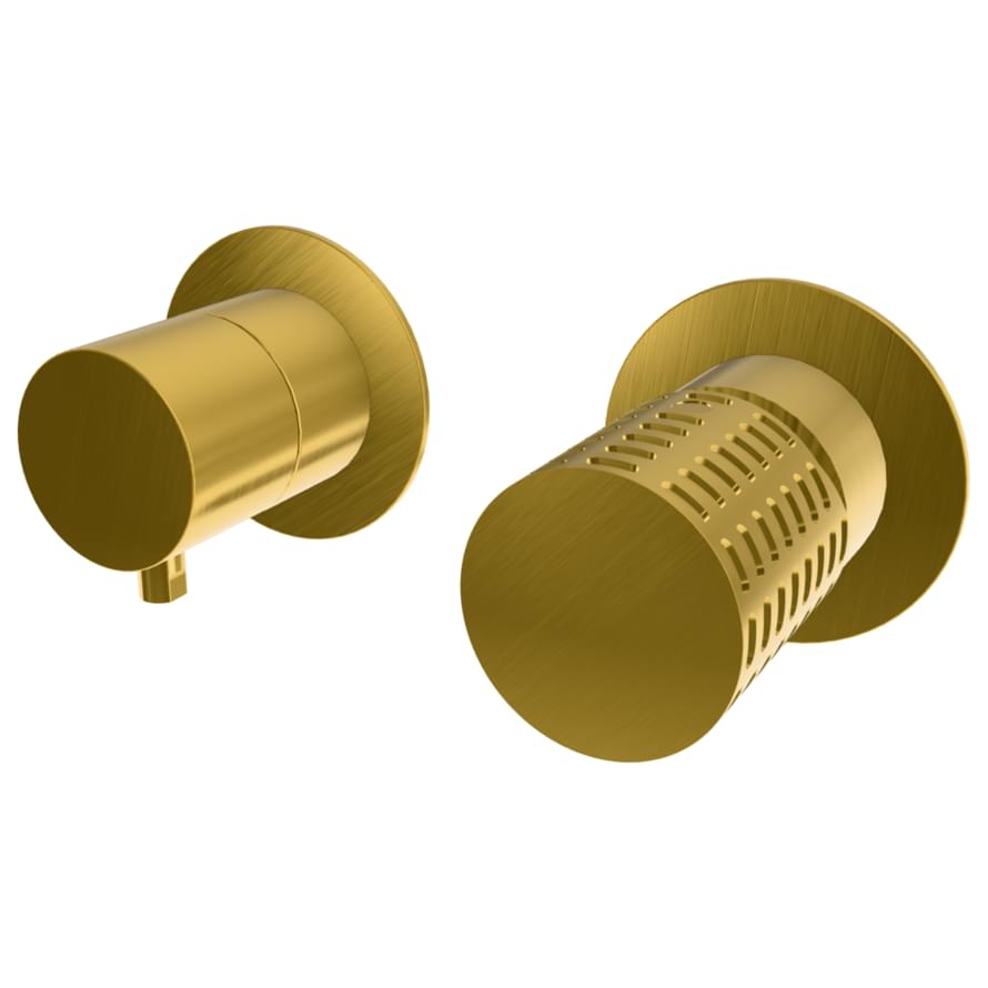 Плитка Remer Celebrity Смеситель для душа CELEBRITY золото брашированное  поверхность брашированная