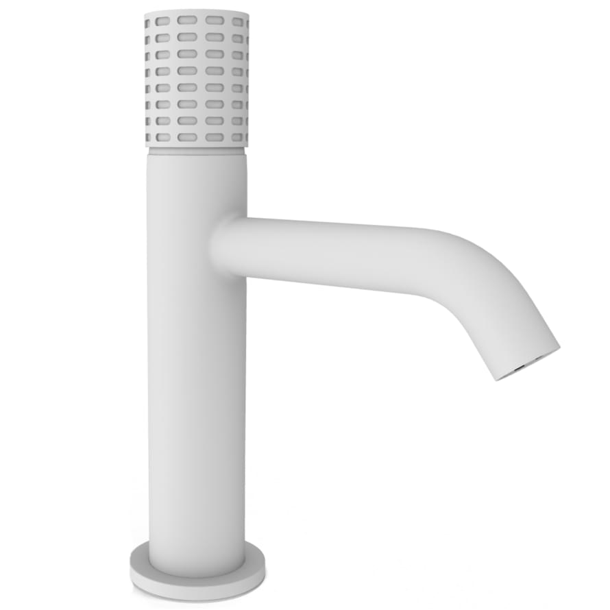 Плитка Remer Celebrity Смеситель для раковины CELEBRITY белый матовый  поверхность матовая