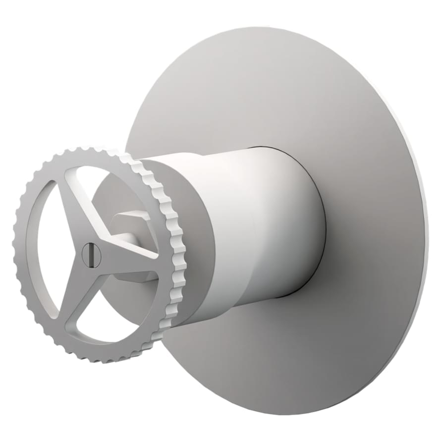 Плитка Remer Chrono Встраиваемый смеситель для душа на 1 выход CHRONO белый матовый  поверхность матовая