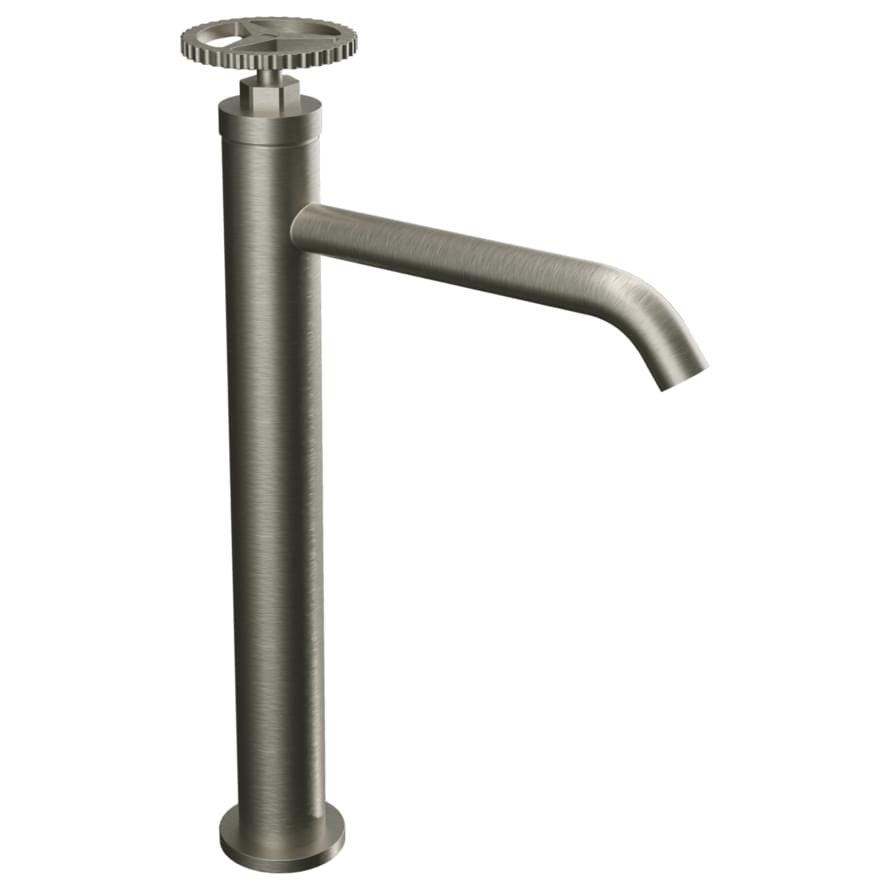 Плитка Remer Chrono Смеситель высокий для раковины CHRONO сталь  поверхность матовая