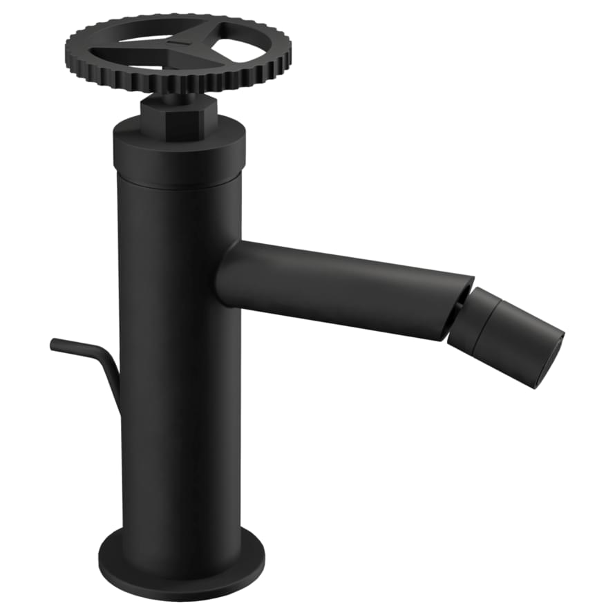 Плитка Remer Chrono Смеситель для биде CHRONO черный матовый  поверхность матовая