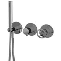 Плитка Remer Chrono Смеситель округлый встраиваемый для душа CHRONO хром поверхность глянец