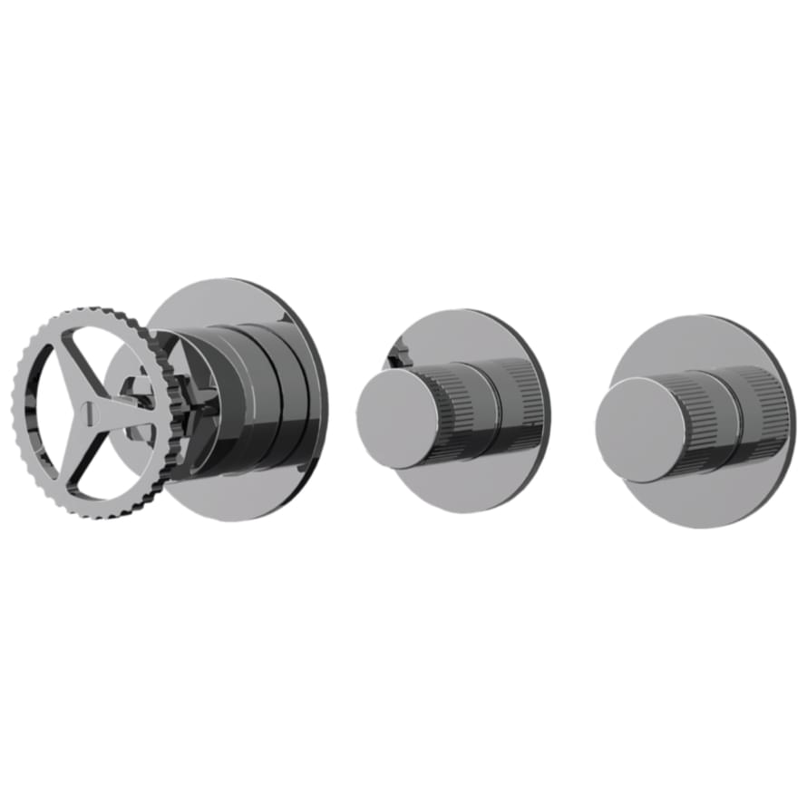 Плитка Remer Chrono Смеситель округлый для душа CHRONO хром  поверхность глянец