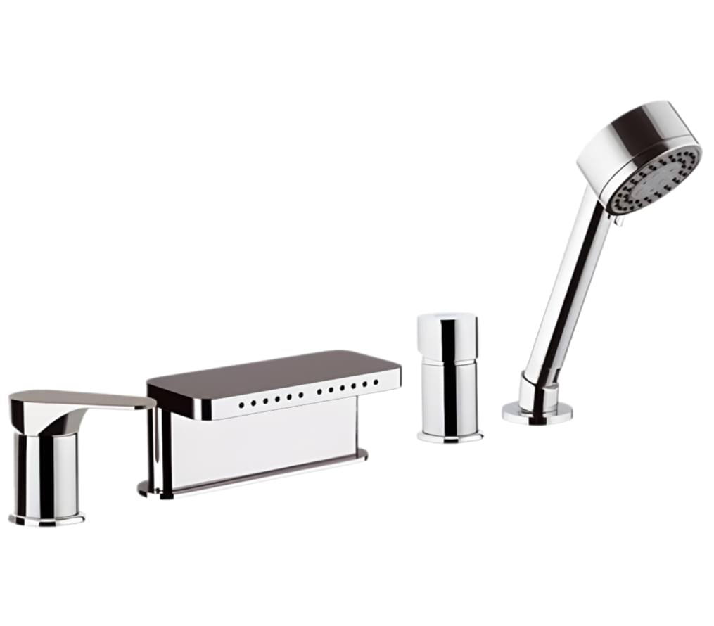 Плитка Remer Class Line Встраиваемый смеситель в борт ванны CLASS LINE хром  поверхность глянец