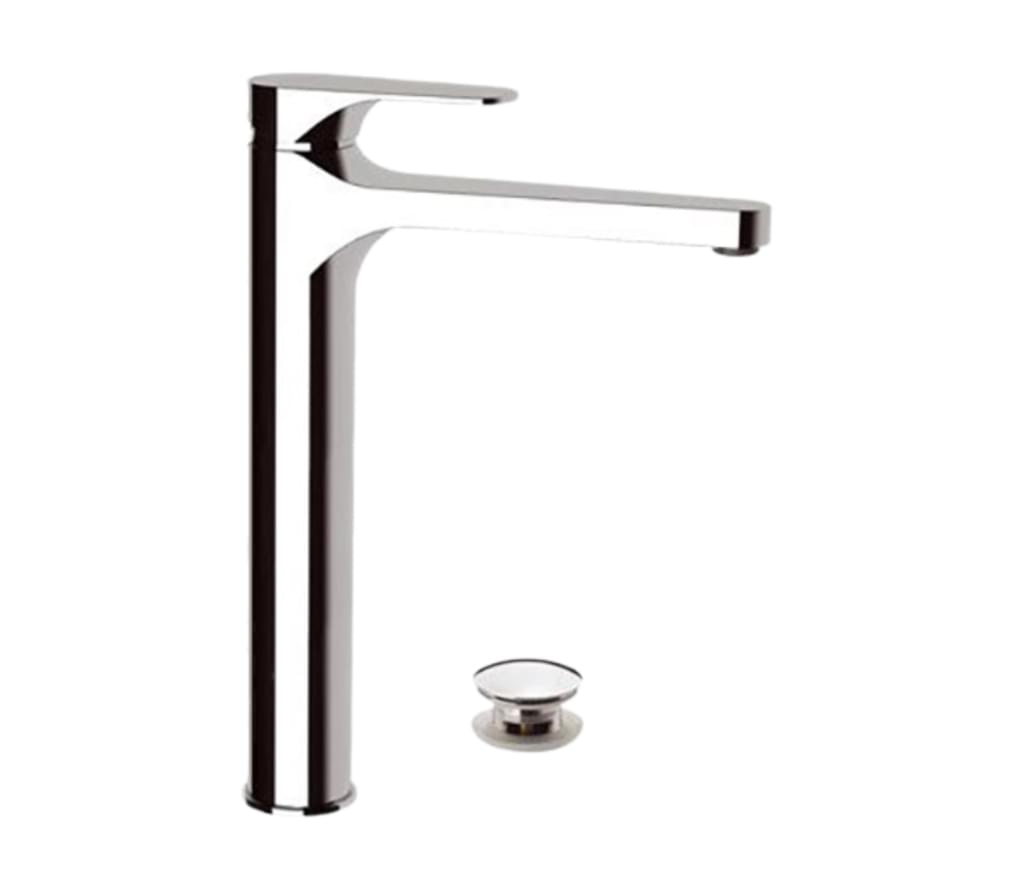 Плитка Remer Class Line Высокий смеситель для раковины CLASS LINE хром  поверхность глянец