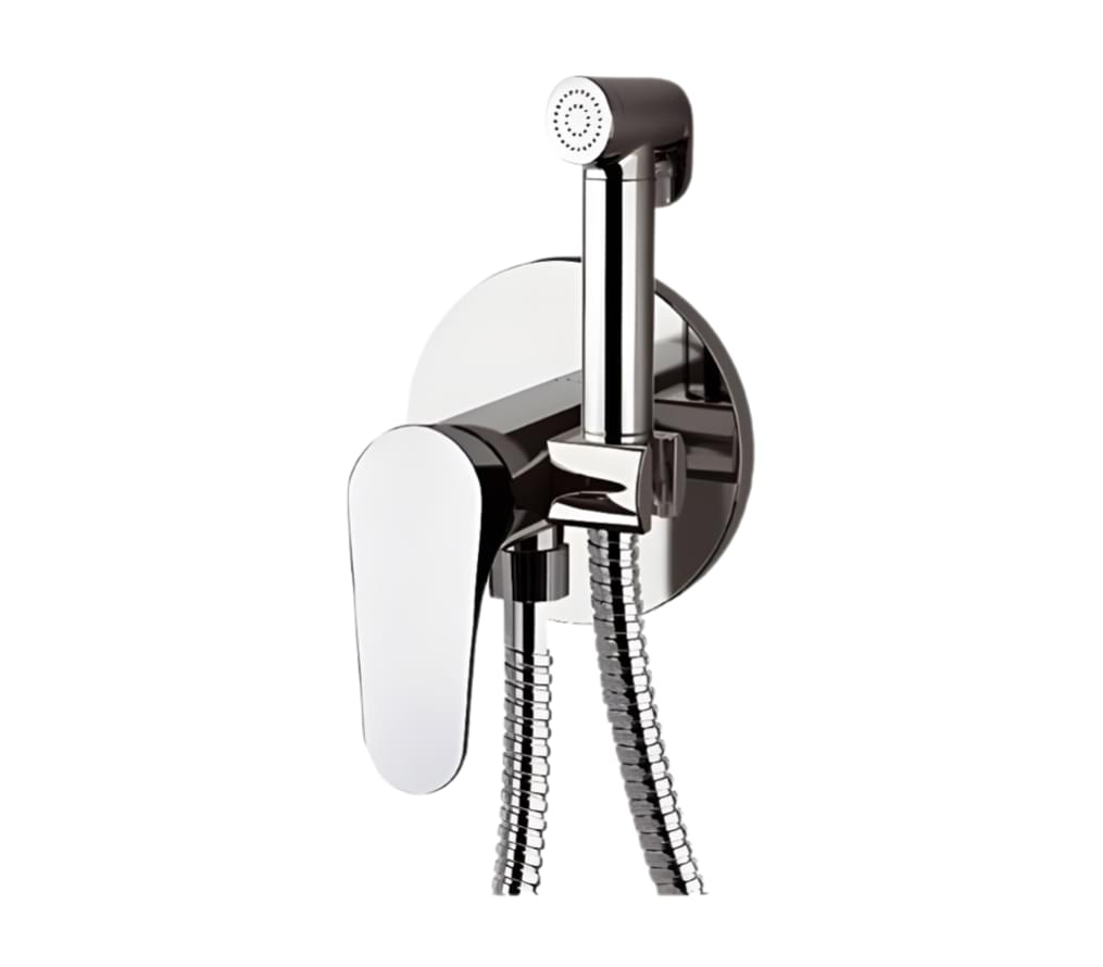 Плитка Remer Class Line Гигиенический душ со смесителем округлый CLASS LINE хром  поверхность глянец