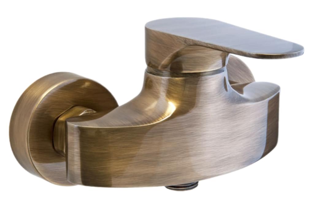 Плитка Remer Class Line Смеситель для душа CLASS LINE хром состаренная латунь  поверхность брашированная