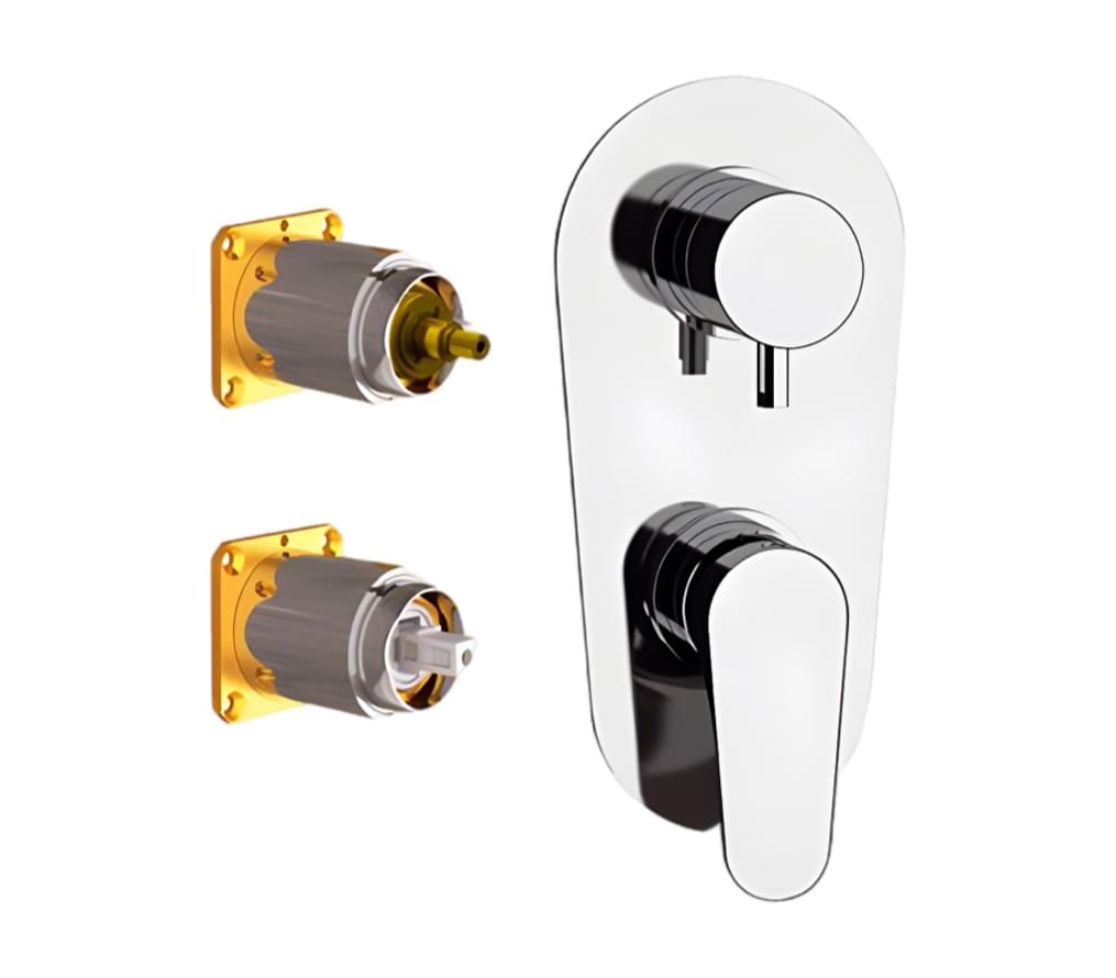 Плитка Remer Class Line Смеситель для душа встраиваемый CLASS LINE хром  поверхность глянец