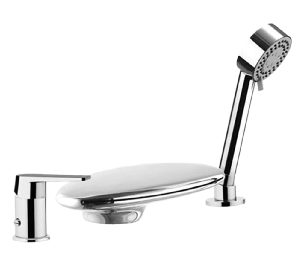 Плитка Remer Dream Встраиваемый смеситель в борт ванны DREAM хром  поверхность глянец