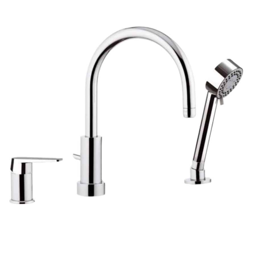 Плитка Remer Dream Смеситель в борт ванны DREAM хром  поверхность глянец