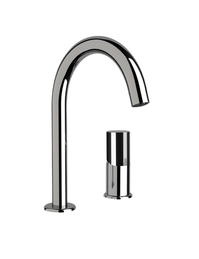 Плитка Remer Edge Высокий смеситель для раковины EDGE хром  поверхность глянец