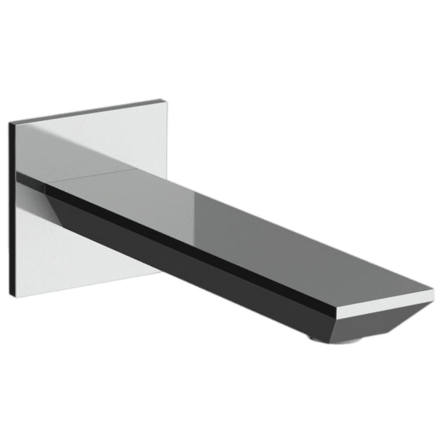 Плитка Remer Edge Излив настенный 18 см EDGE хром  поверхность глянец