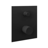 Плитка Remer Edge Смеситель встраиваемый для душа EDGE черный матовый поверхность матовая