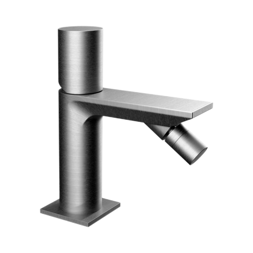 Плитка Remer Edge Смеситель для биде EDGE никель брашированный  поверхность брашированная