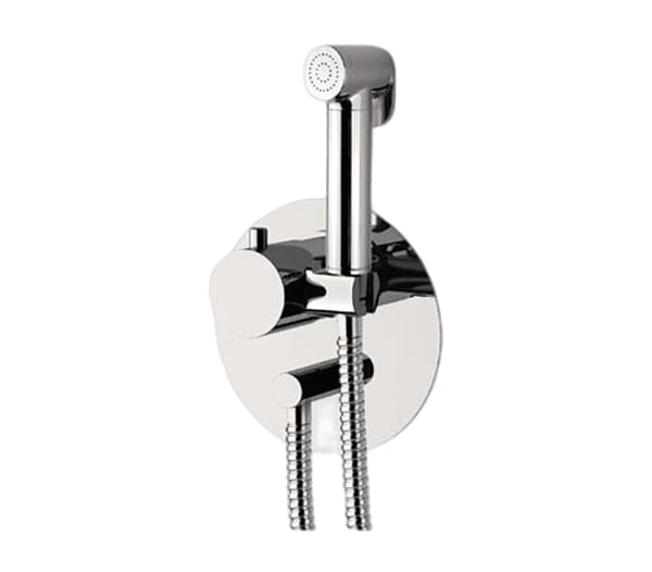 Плитка Remer Elegance Гигиенический душ с термостатическим смесителем ELEGANCE хром  поверхность глянец