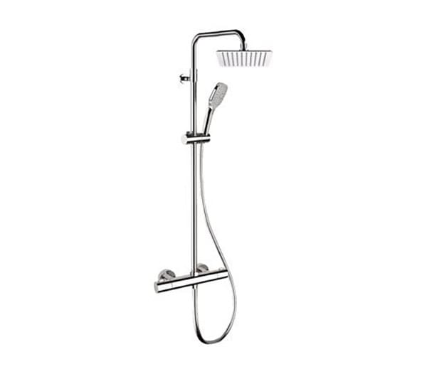 Плитка Remer Elegance Душевая система термостатическая для душа ELEGANCE хром  поверхность глянец