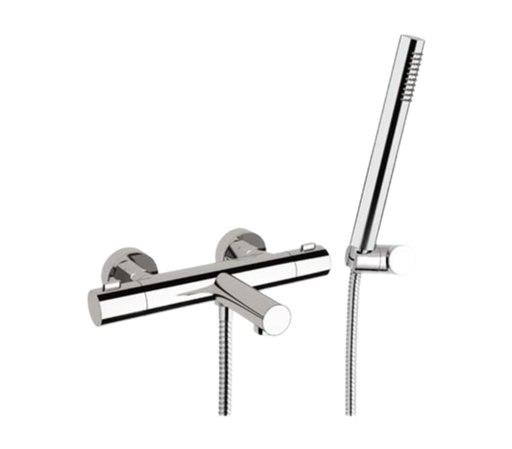 Плитка Remer Elegance Настенный смеситель термостатический для ванны ELEGANCE хром  поверхность глянец