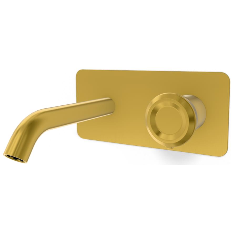 Плитка Remer Element Встраиваемый смеситель для раковины ELEMENT золото брашированное  поверхность брашированная
