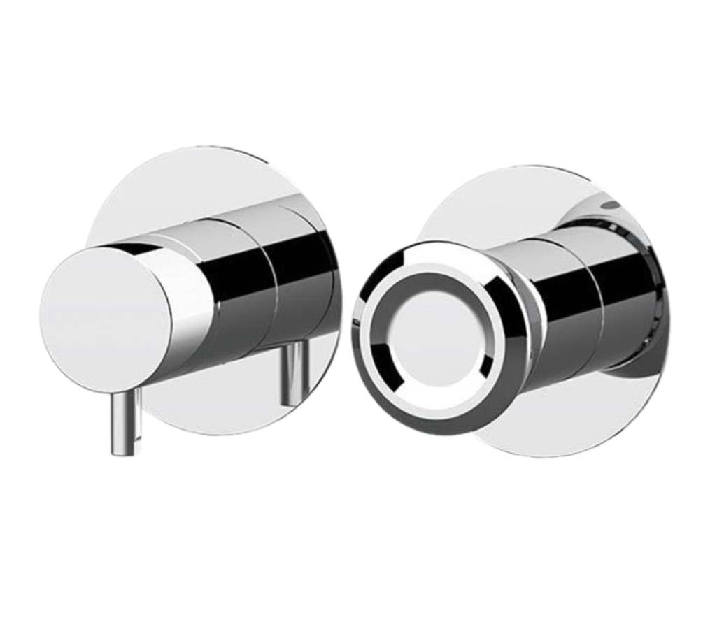 Плитка Remer Element Встраиваемый смеситель округлый для душа ELEMENT хром  поверхность глянец