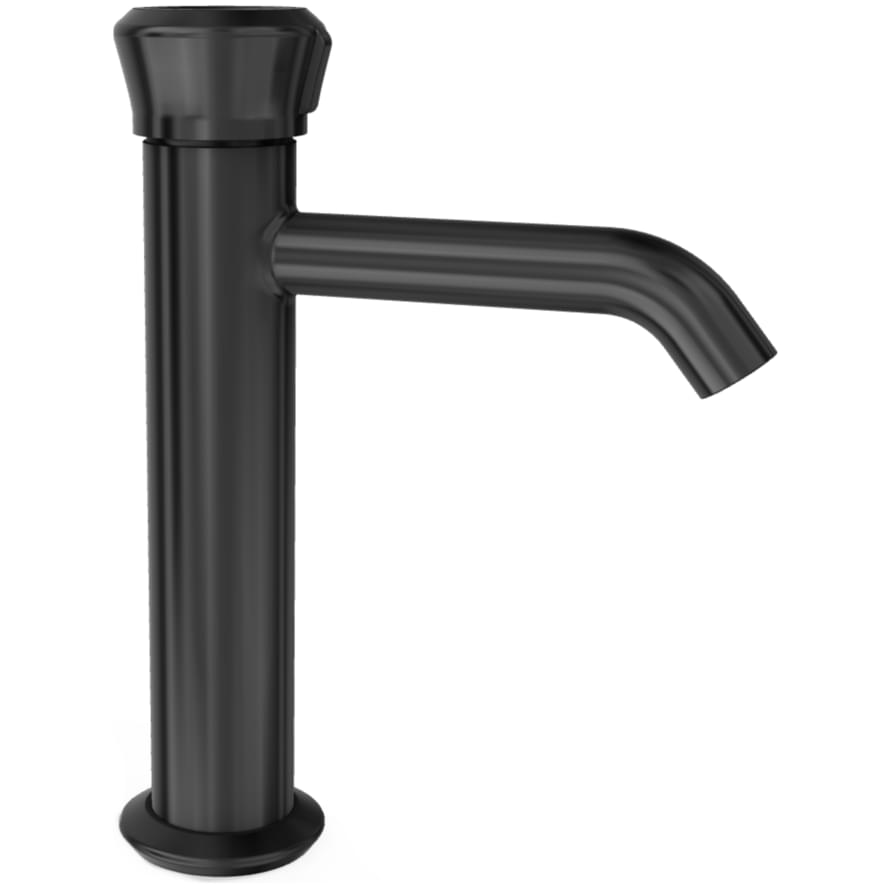 Плитка Remer Element Высокий смеситель для раковины ELEMENT черный брашированный хром  поверхность брашированная