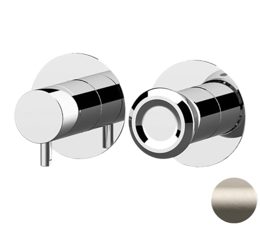 Плитка Remer Element Смеситель встраиваемый для душа ELEMENT сталь  поверхность матовая