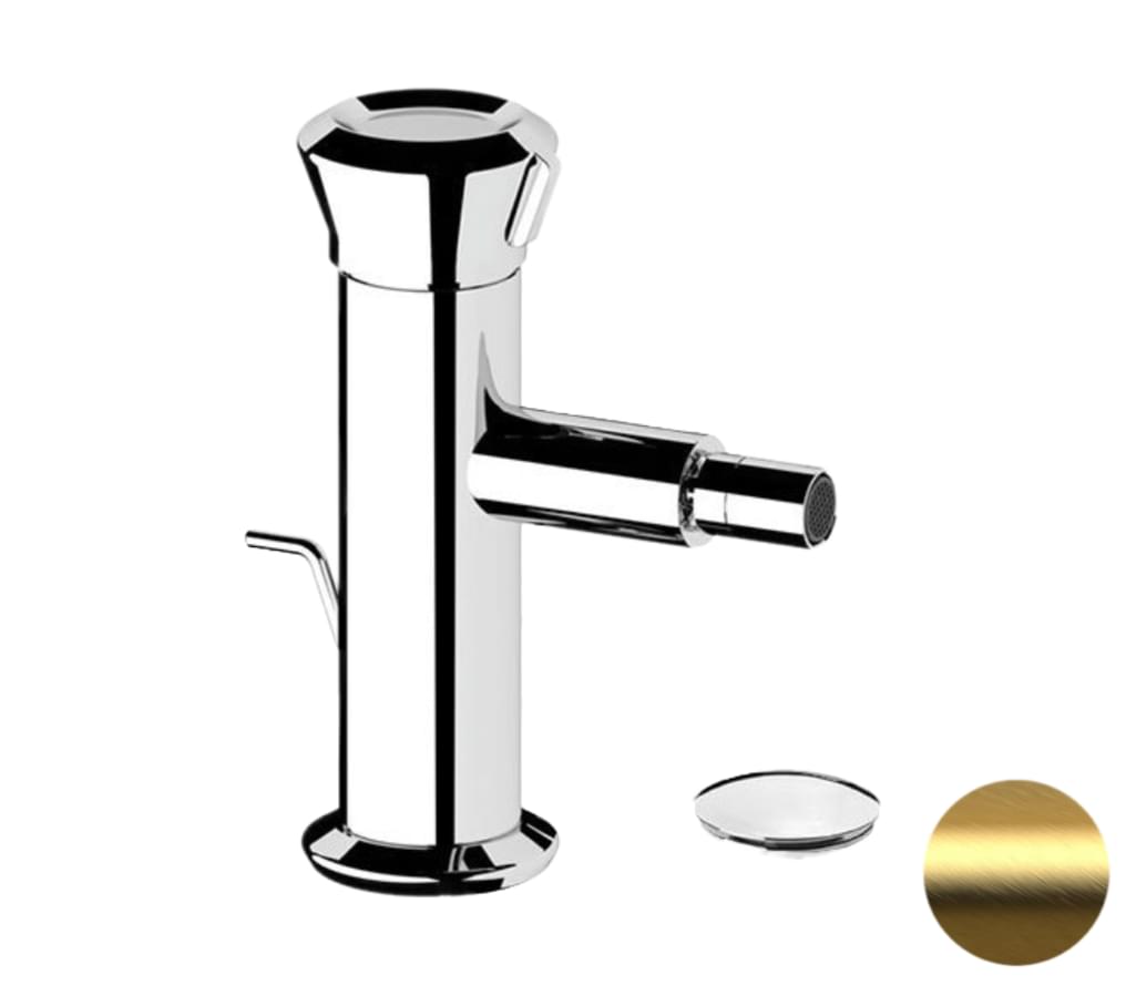 Плитка Remer Element Смеситель для биде ELEMENT золото брашированное  поверхность брашированная