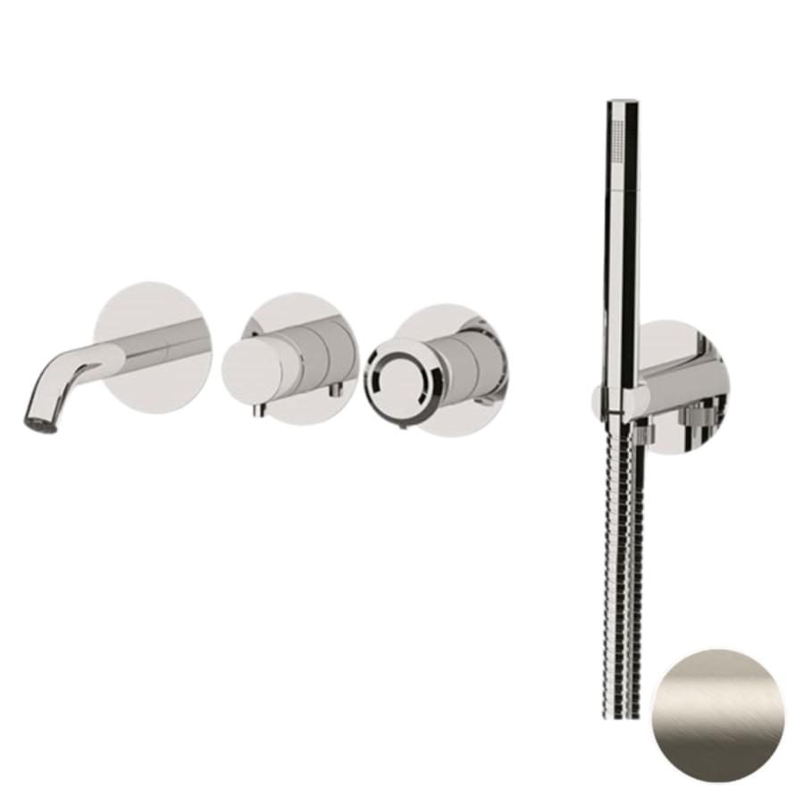 Плитка Remer Element Смеситель для ванны ELEMENT сталь  поверхность матовая