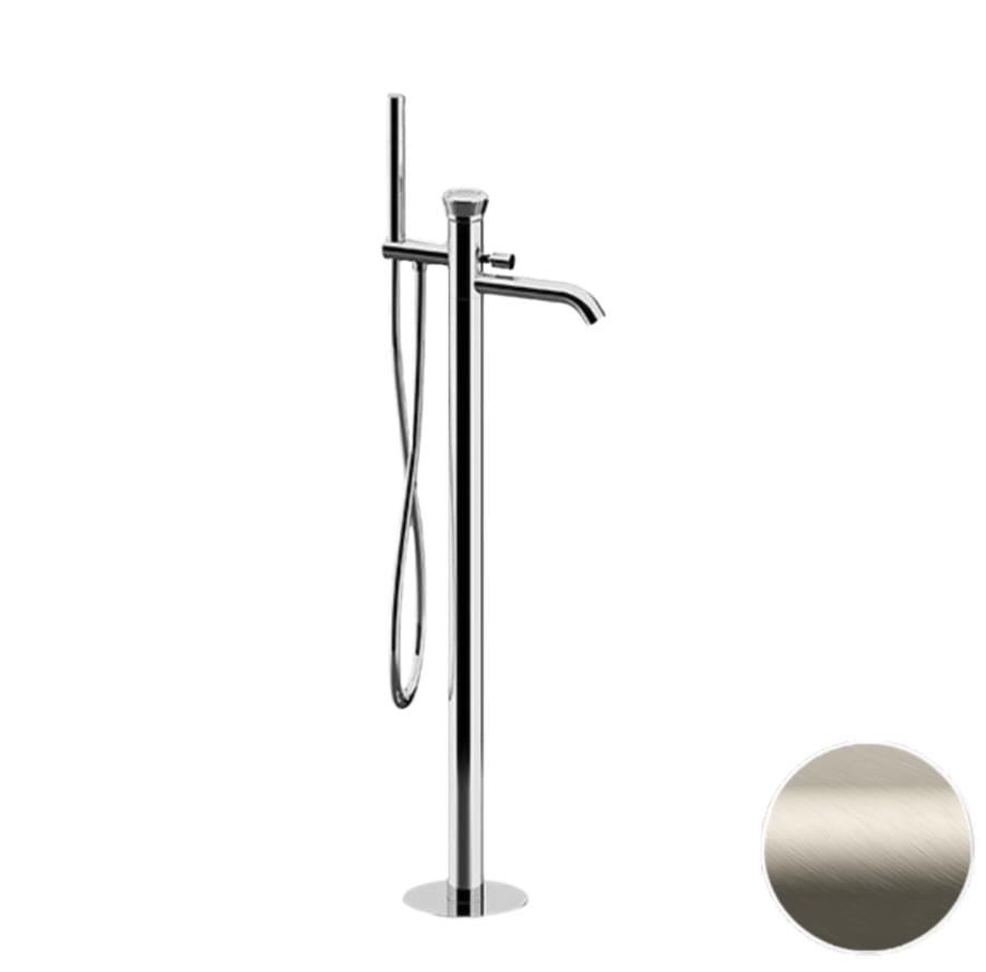 Плитка Remer Element Смеситель для ванны напольный ELEMENT сталь  поверхность матовая