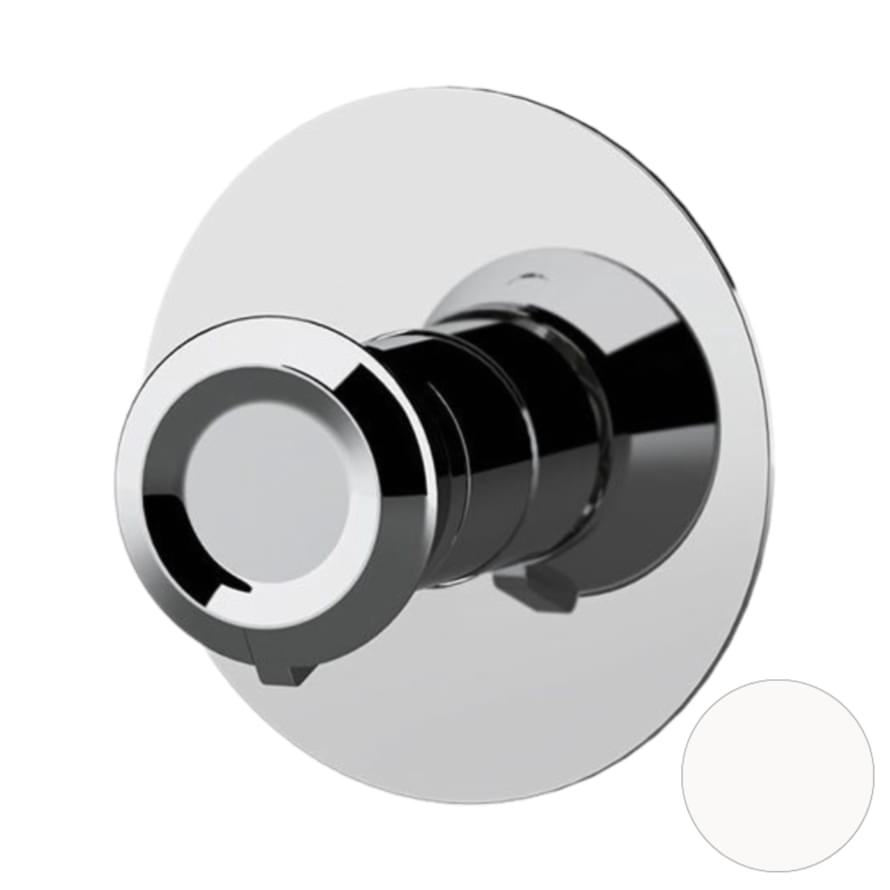 Плитка Remer Element Смеситель для душа ELEMENT белый матовый  поверхность матовая