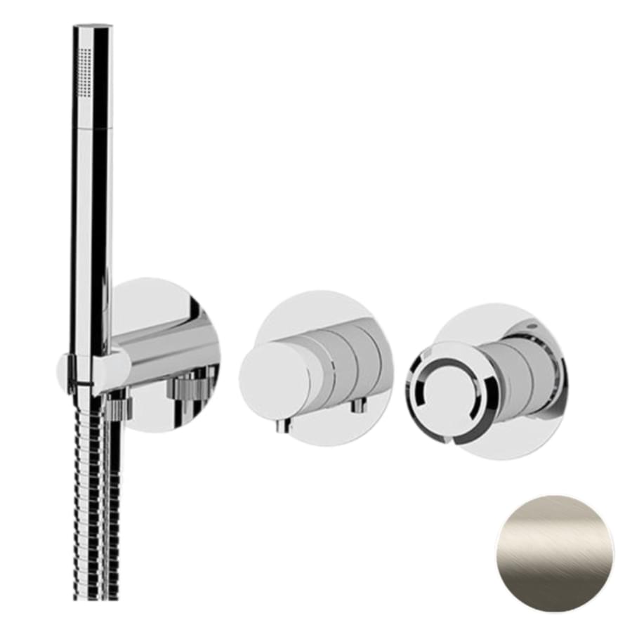 Плитка Remer Element Смеситель для душа встраиваемый ELEMENT сталь  поверхность матовая