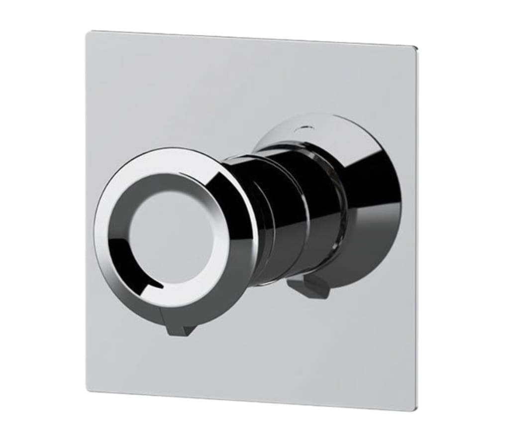 Плитка Remer Element Смеситель для душа квадратный ELEMENT хром  поверхность глянец