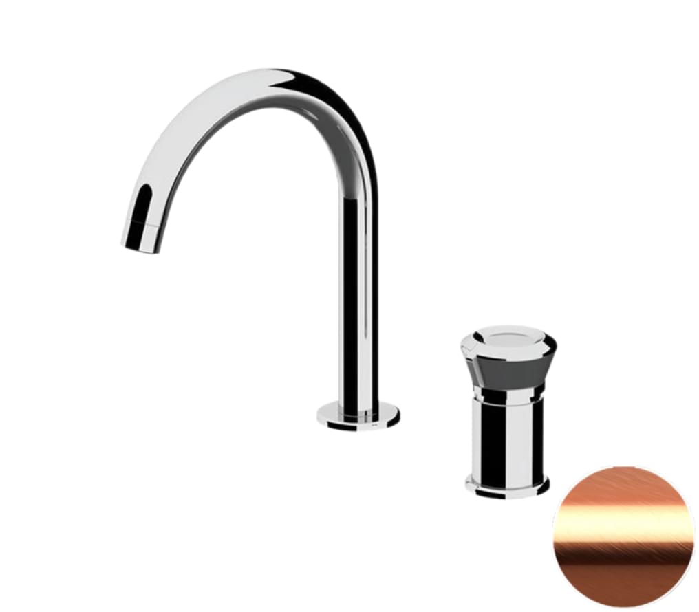 Плитка Remer Element Смеситель для раковины ELEMENT медь брашированная  поверхность брашированная