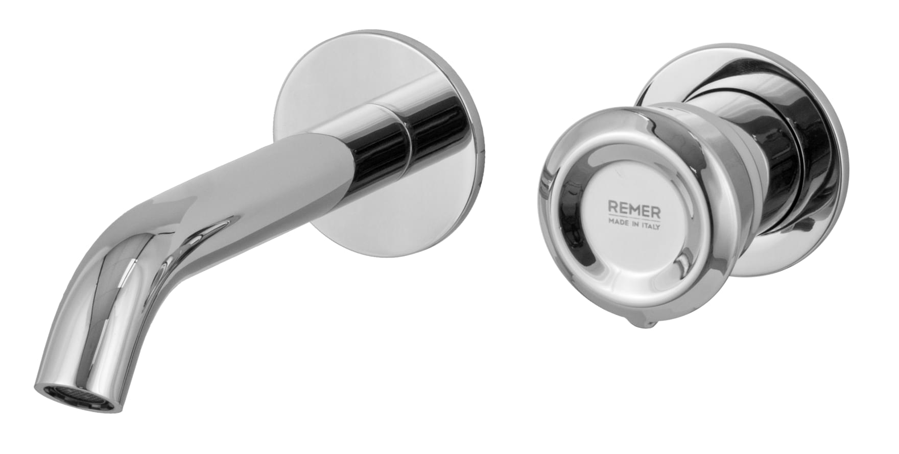 Плитка Remer Element Смеситель для раковины встраиваемый ELEMENT хром  поверхность глянец