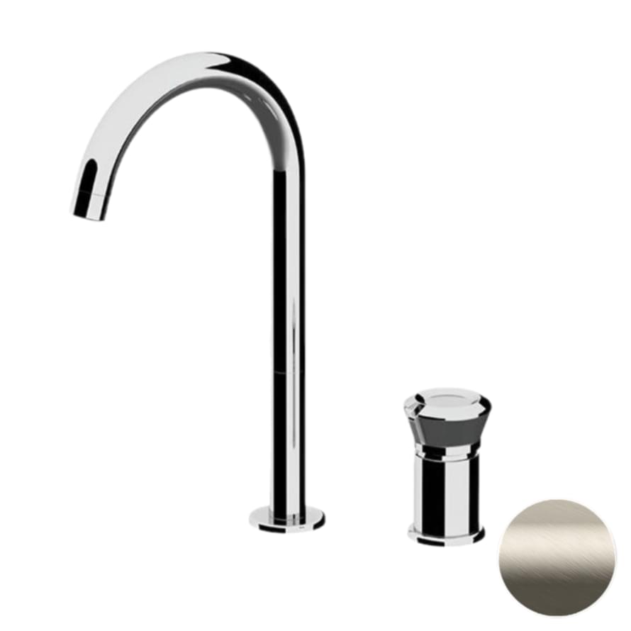 Плитка Remer Element Смеситель для раковины высокий ELEMENT сталь  поверхность матовая