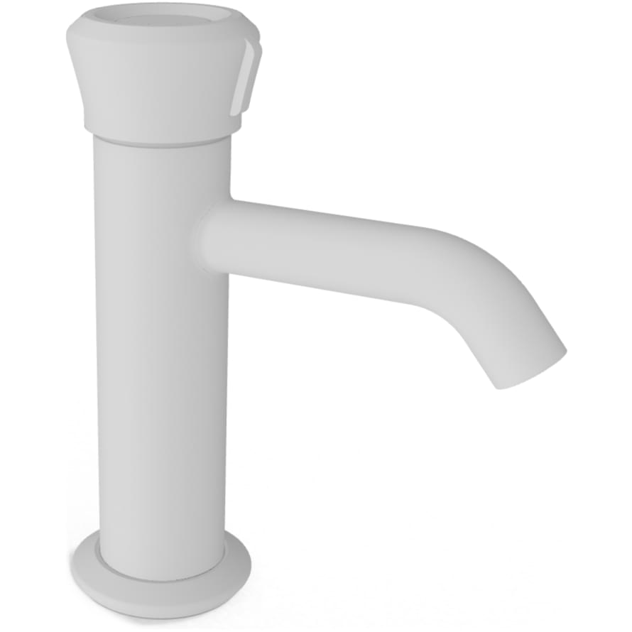 Плитка Remer Element Смеситель для раковины стандартный ELEMENT белый матовый  поверхность матовая