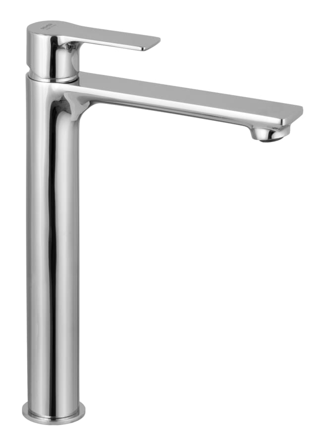 Плитка Remer Energy Высокий округлый смеситель для раковины ENERGY хром  поверхность глянец