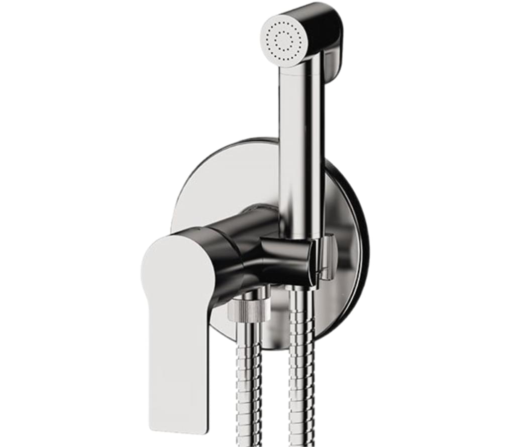 Плитка Remer Energy Гигиенический душ со смесителем ENERGY хром  поверхность глянец