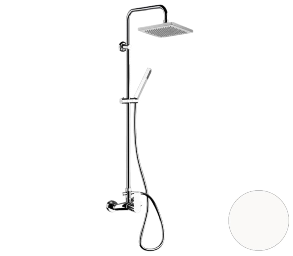 Плитка Remer Energy Душевая система ENERGY белый матовый  поверхность матовая