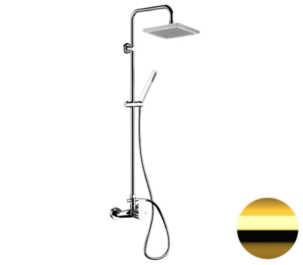 Плитка Remer Energy Душевая система для душа ENERGY золото глянцевое  поверхность глянец